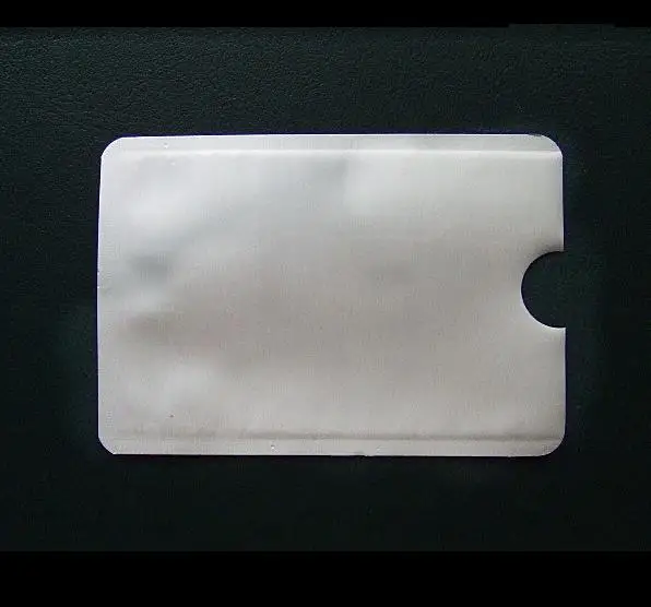 (100 шт./лот) Анти-сканирование RFID Блокировка рукава для кредитной карты