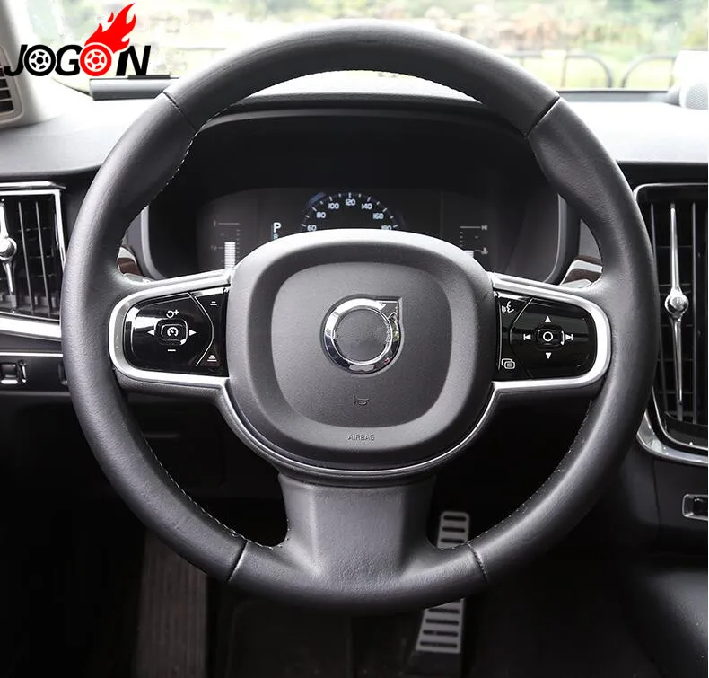 Рулевое колесо переключатель накладка Стикеры 6 шт./компл. для Volvo XC40 XC60 XC90 S90