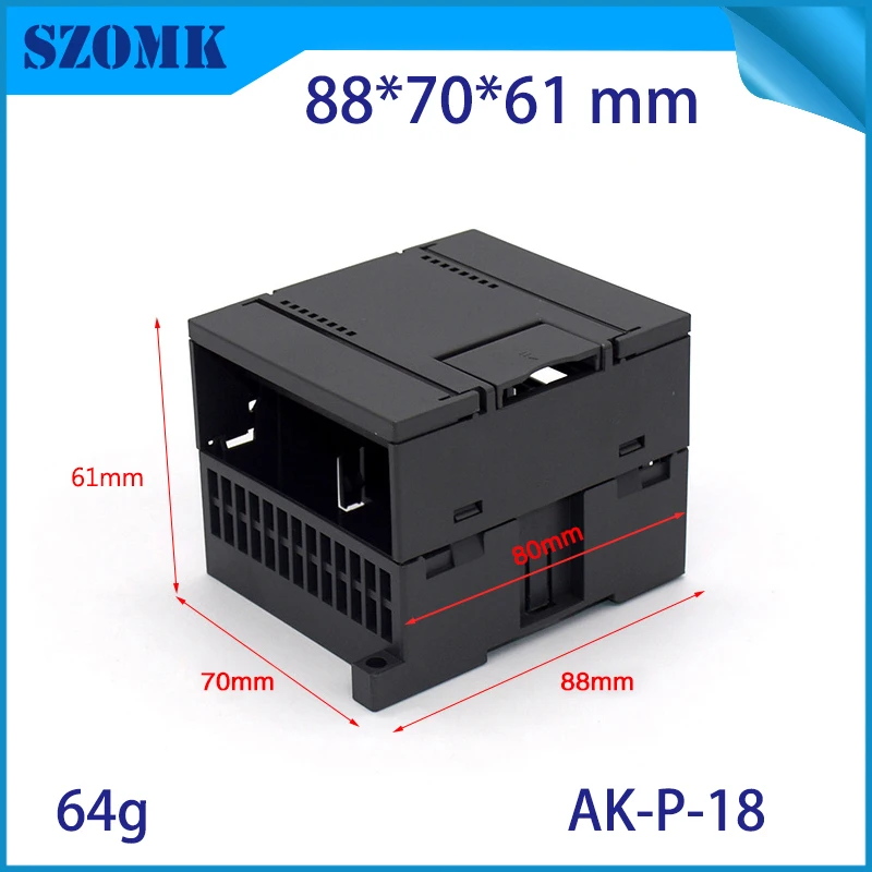 1 шт. ПЛК Din рейка корпуса для электроники чехол|cabinet|cabinet electronic |