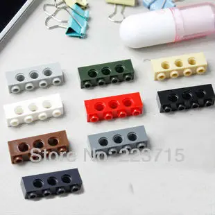 

Free Shipping!3701 50pcs*Technic Brick 1X4 with Holes* DIY enlighten block bricks,Compatible With Assembles Particles