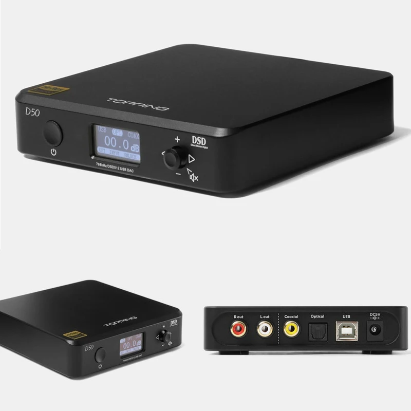 Топпинг d50s D50 ЦАП аудио es9038q2m usb декодер плеер ЦАП usb усилители xmos dsd256 dsd ЦАП Настольный hifi усилитель аудио