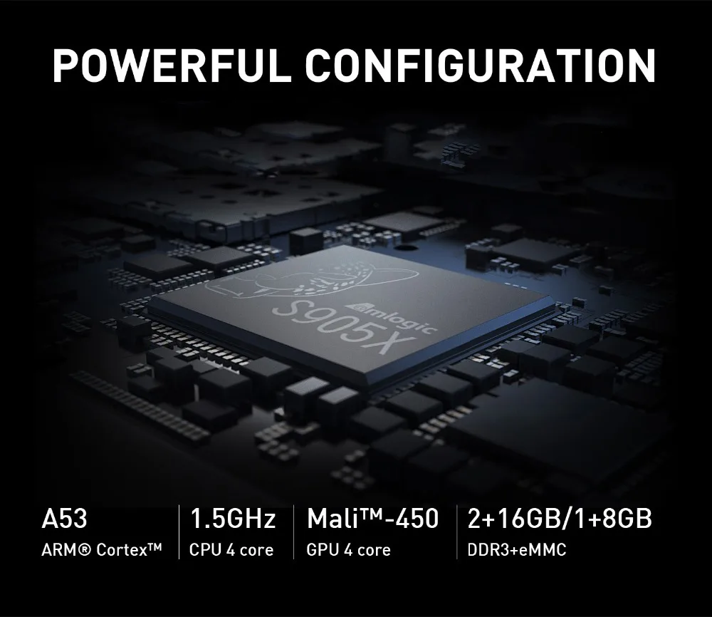 ТВ-приставка Wechip H96 Pro H3 2G 16G Android 7,1 ТВ-приставка Amlogic S905X четырехъядерный 2,4G 5G Wifi мини-ПК BT 4,0 4K HD Smart tv Stick