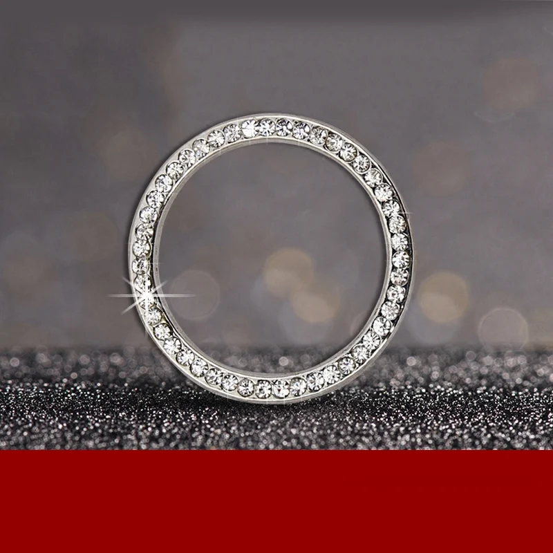 Стайлинг автомобиля переключатель зажигания декоративные крышки отверстие для