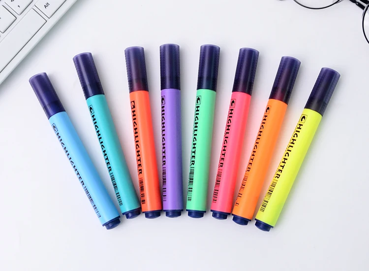 8 цветов, яркие цвета, художественные маркеры, сделай сам, скрапбукин, чернила, ручка для рисования, ручки для художественного творчества, школьные принадлежности, канцелярские принадлежности
