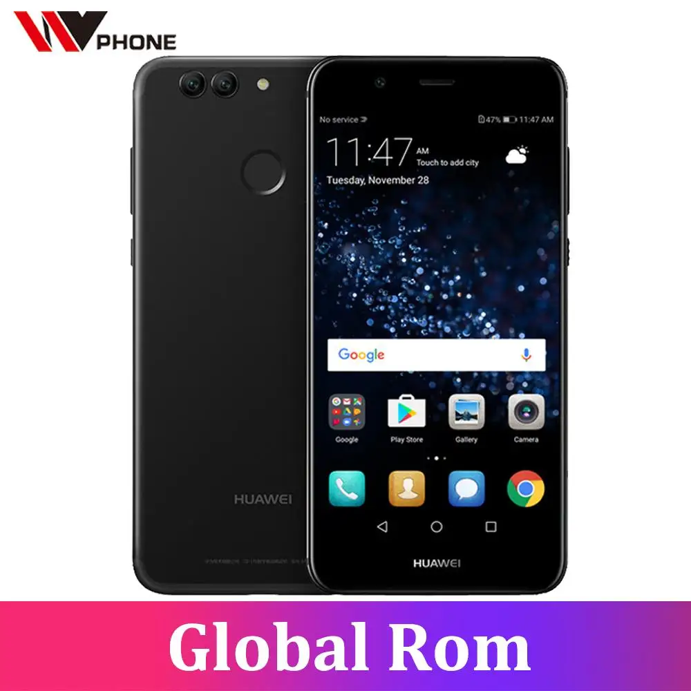 Global ROM huawei Nova 2 4G 6 оригинальный мобильный телефон Octa Core 5 0 дюймов 1920*1080 P спереди 20.0MP