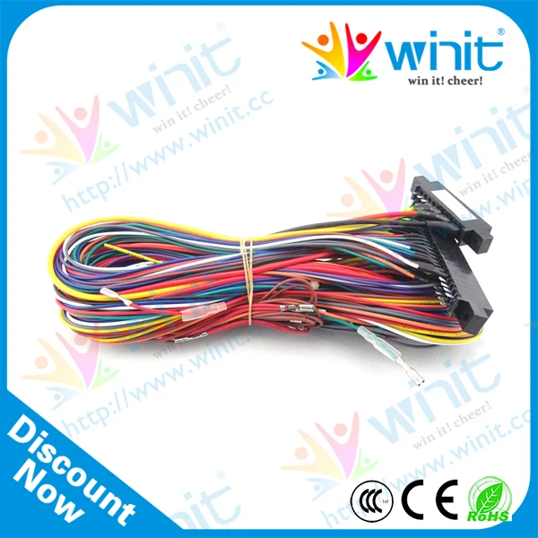 28 Pin Jamma провода для аркадной игровой машины|jamma wiring|28 pin jammaarcade wire |