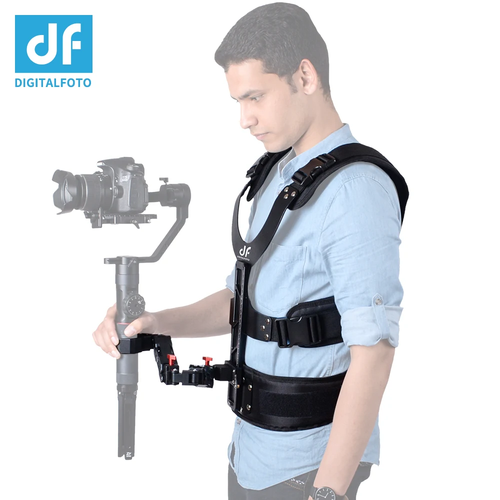 DF DIGITALFOTO THANOS одиночный карданный поддерживающий Steadicam жилет система пружинный рычаг для DJI Ronin S MOZA Air 2 ZHIYUN CRANE