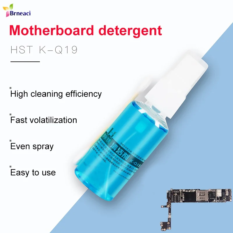 Kaisi K-Q19 Main Board Detergent Mobile Phone PCB Motherboard Cleaner Precision Circuit Clean No Corrosion Repair Tool | Инструменты