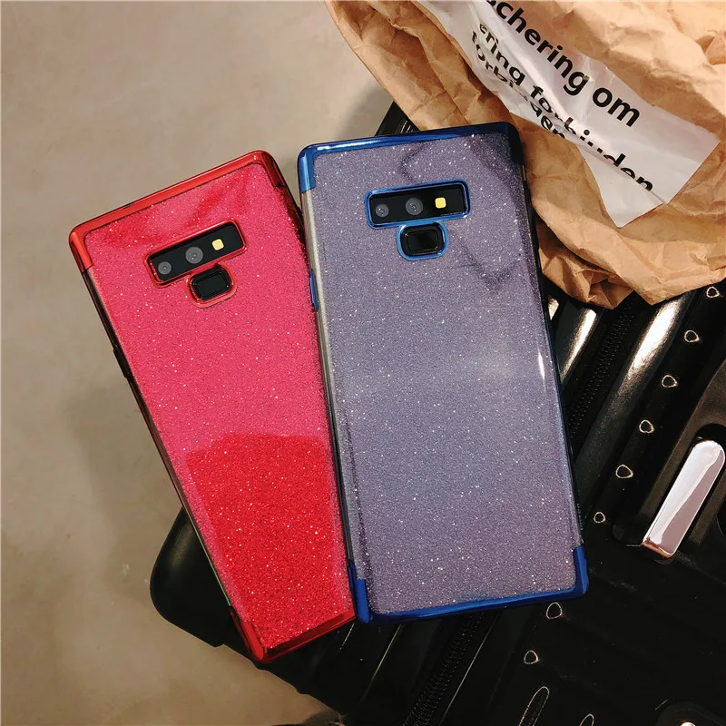 Роскошный блестящий чехол для Samsung Note 9 Силиконовый ТПУ S10 S10E S9 S8 Plus M10 M20 M30 A10 A30 A40S A50