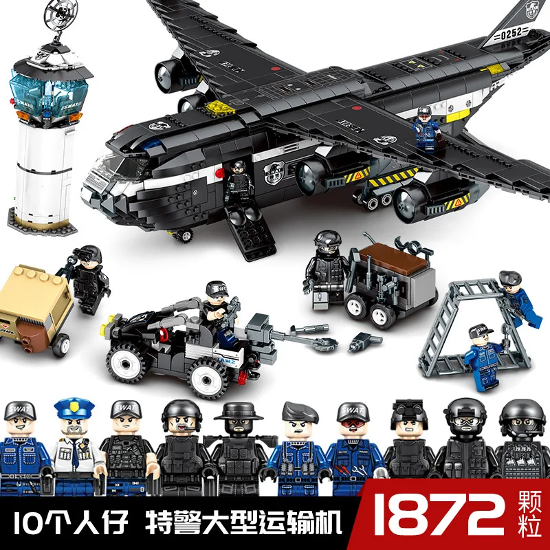 1872 шт. детские строительные блоки игрушки совместимые с Legoingly город специальная