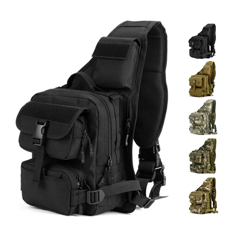 Single Shoulder Army Tactical Backpack Rucksack Military Waterproof Travel Bag Outdoor Men Women Hiking Camping Hunting Fishing|bag outdoor|backpack