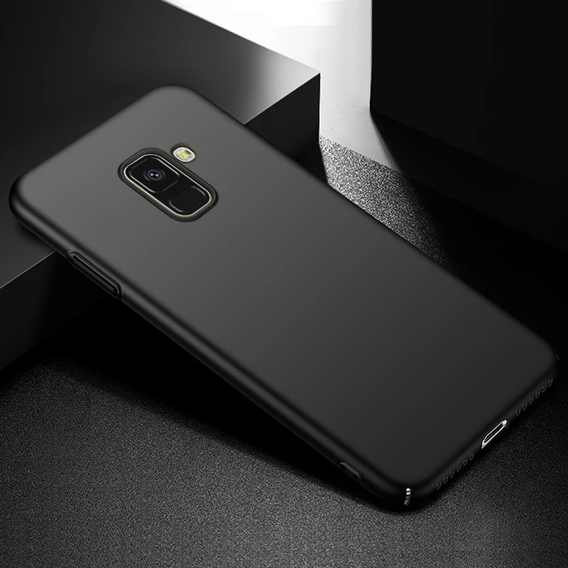 YonLinTan i Coque чехол для Samsung galaxy A8 A 8 Plus 2018 A8S твердый ПК на роскошный простой матовый
