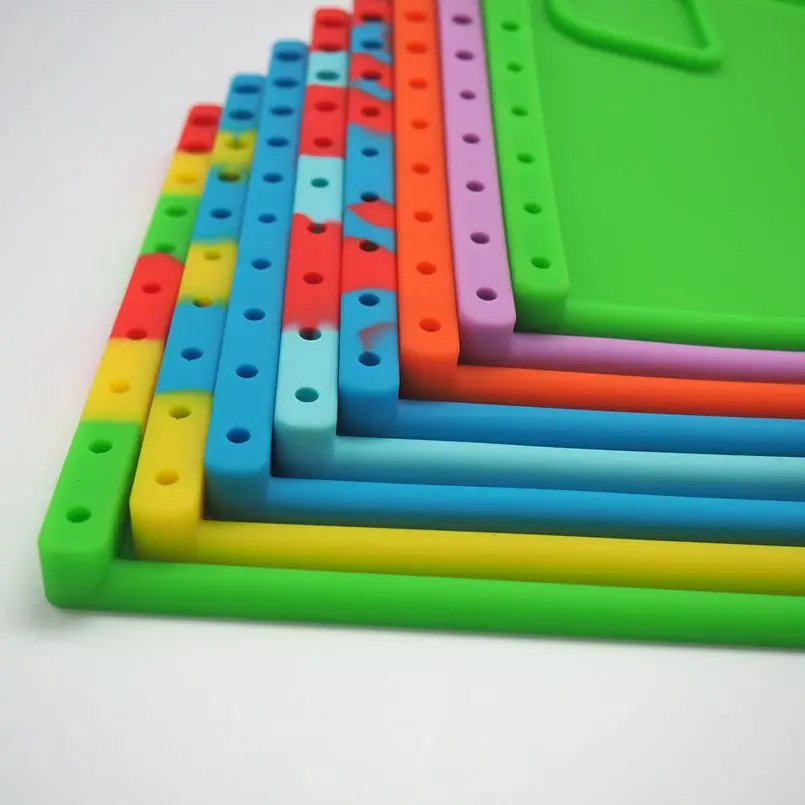 Dab антипригарный силиконовый коврик для воска масла термостойкий с отверстием