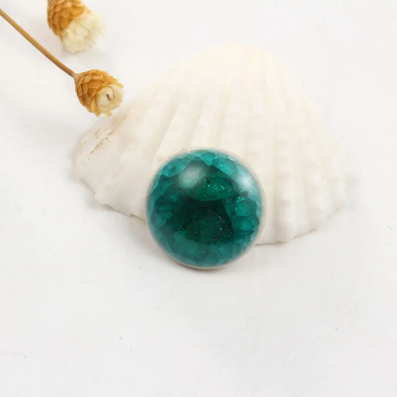 5 шт Круглые каплевидные керамические Китайские стеклянные капли из бисера