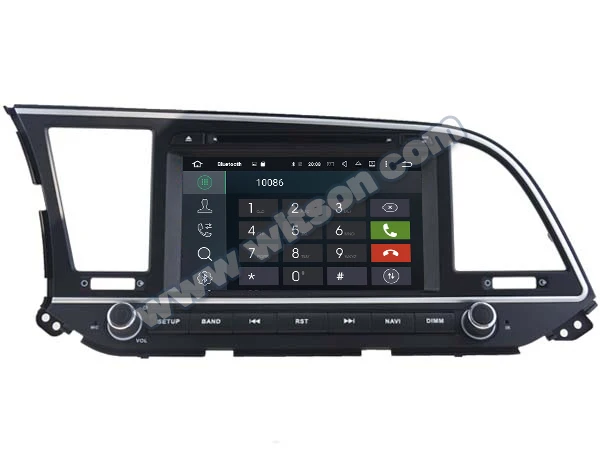WITSON Android 10 0 IPS HD экран для HYUNDAI ELANTRA 2016 автомобильный DVD навигатор 4 Гб RAM + 64 FLASH 8 Octa Core