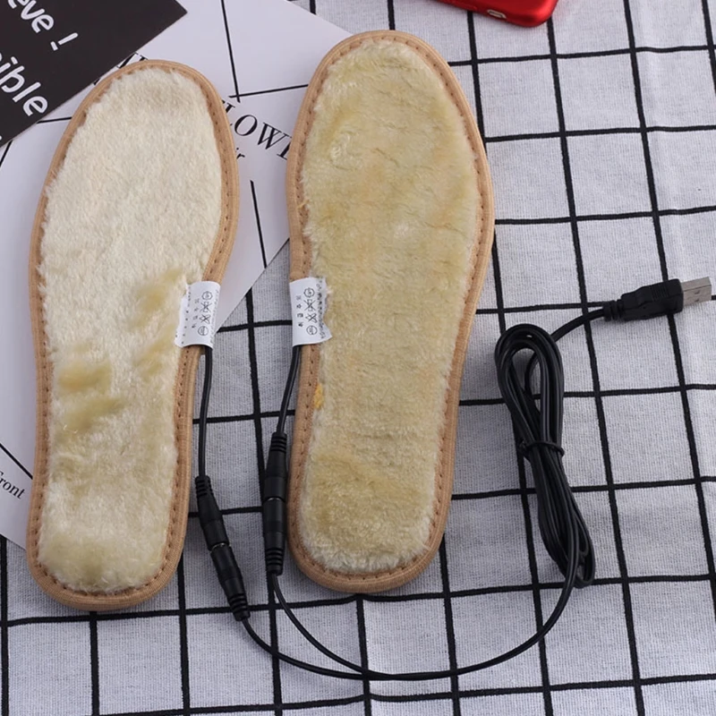 Стоимость доставки электрический USB разъем с подогревом обувь стельки плюшевая пленка нагреватель теплые носки колодки для ног