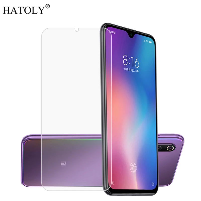 Закаленное стекло 9H для Xiaomi Mi 9 SE тонкая пленка Защитное 2 шт.|Защитные стёкла и