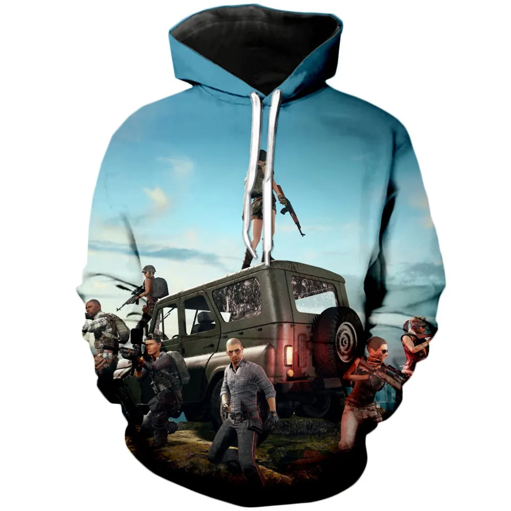 PUBG мужской и женский костюм игра толстовки Косплей осень европейский