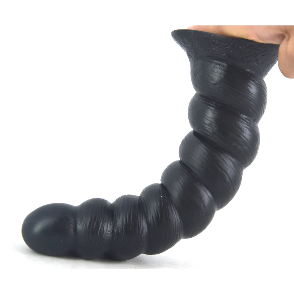 FAAK большой анальный Фалло-имитатор секс-игрушки для женщин спиральный длинный