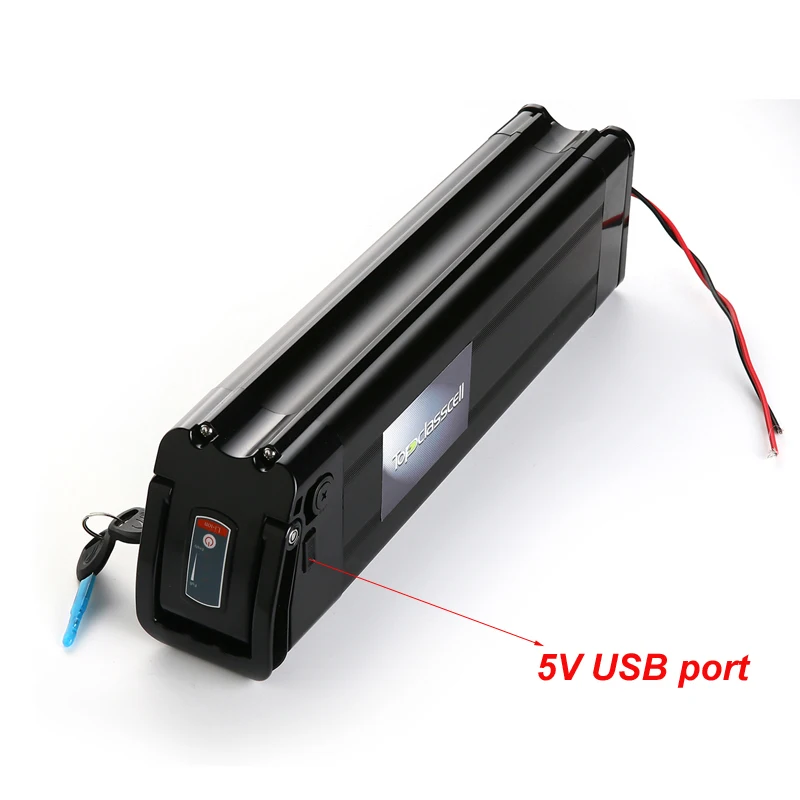 Батарея для электрического велосипеда 48v 20ah с зарядным устройством и usb-портом 1000w