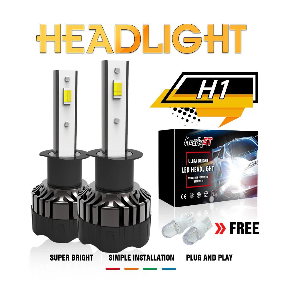Modifygt 3 Изменение цвета 5 режимов H4 led H7 H8/H9/H11 HB3 HB4 фара 9005 9006 3000K 4300K 6000K 50W 9 32v|Передние