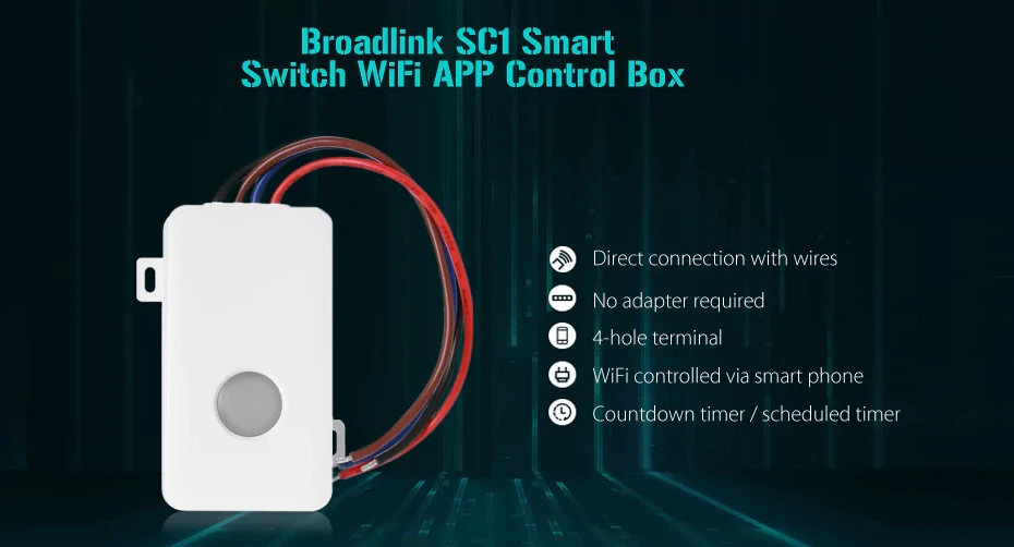 Broadlink SC1 wifi переключатель умный пульт дистанционного управления таймер беспроводное реле совместимый с Alexa Google Assistant на Android IOS APP управление