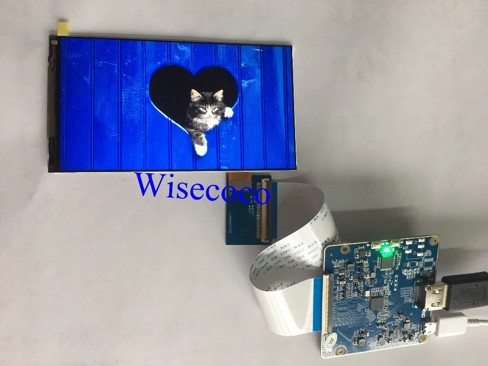 ЖК экран Hdmi в mipi для DK1 и DK2 5 дюйма 2560x1440 2K VR с драйвером HDMI MIPI экраном 2560*1440|lcd screen