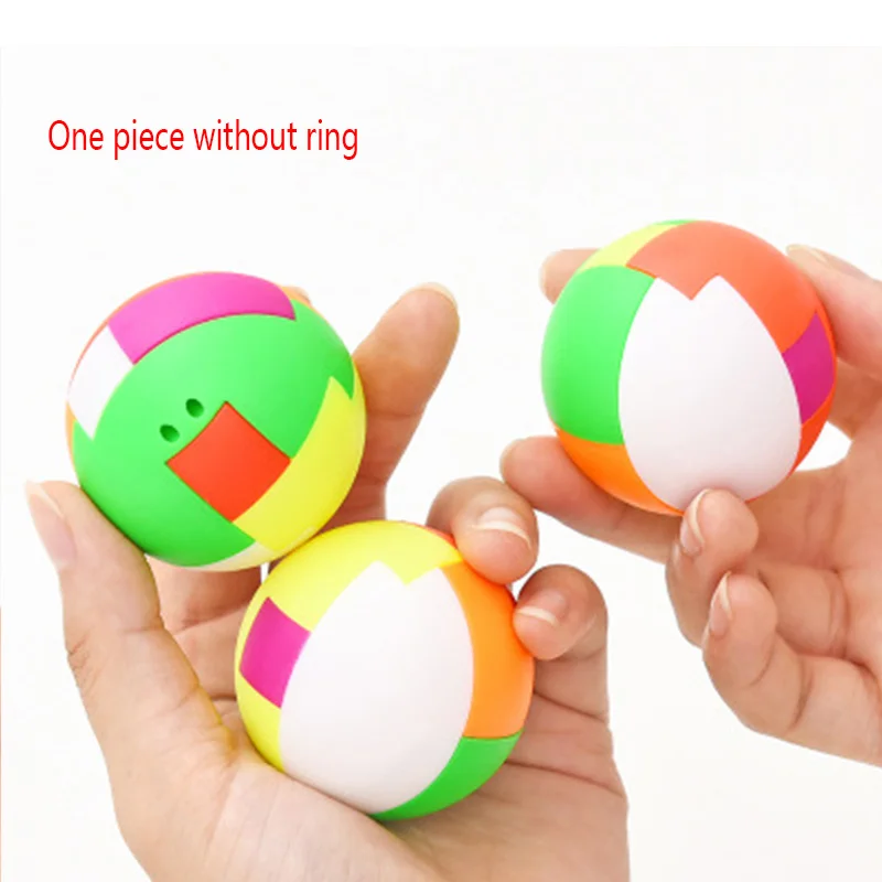 no ring Детские развивающие игрушки для детей 3D пазл шар Магия Развития умственных способностей пазл, игрушки для детей игрушки Пластик геометрический игры головоломки - Цвет: no ring