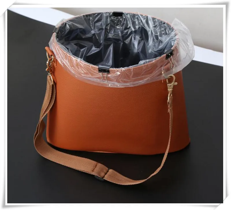 Car Styling leather trash can For Land Rover Defender 90 Discovery 4 5 Sport Range SV 3 Long Evoque Accessories | Автомобили и