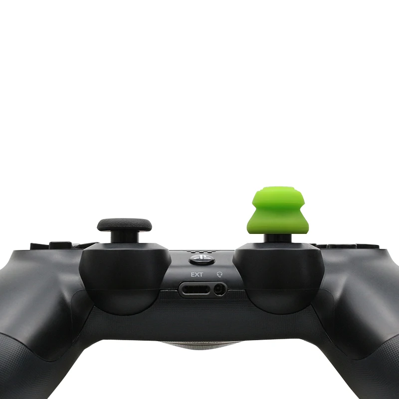 2 шт Силиконовые аналоговые рукоятки Thumbstick Extra Cover High enhancations Thumb Sticks для Dualshock 4 PS4 Pro Slim контроллер