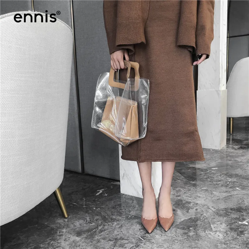 ENNIS/ г.; модная обувь на высоком каблуке; женские туфли-лодочки из натуральной кожи на шпильке; весенние женские туфли из лакированной кожи с острым носком на каблуке; H901