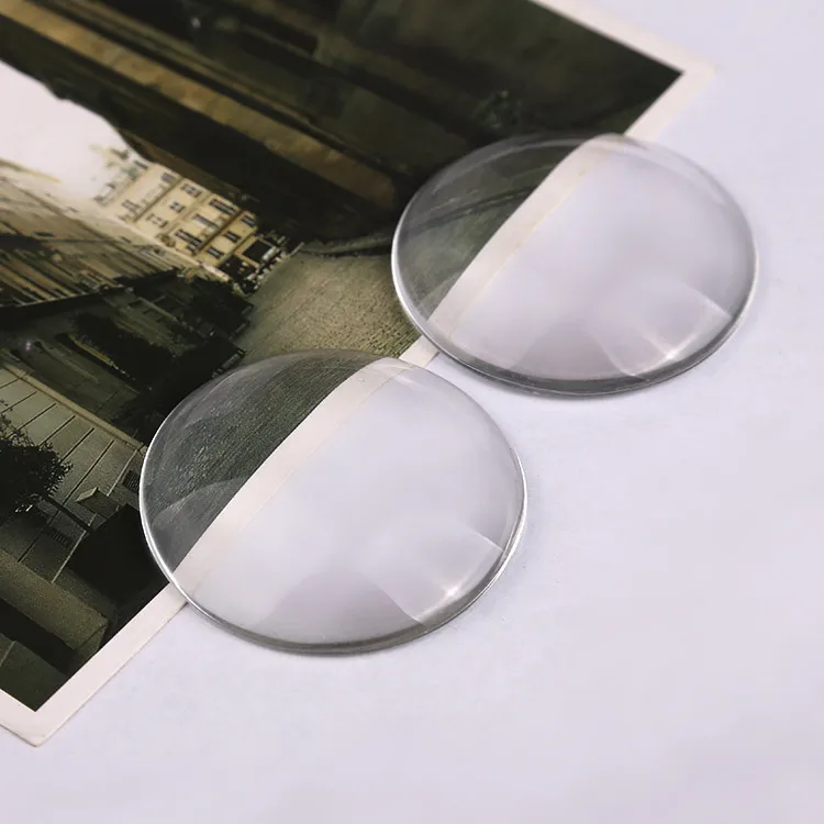 18 мм Хорошее качество куполообразные круглые прозрачные стеклянные Кабошоны