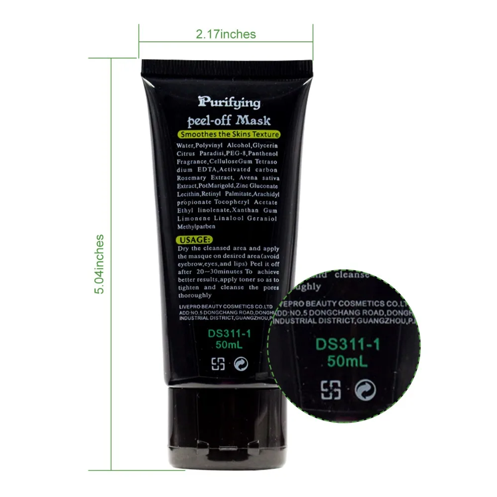 Черноголовых Care Pack бамбуковый уголь упаковки активированного угля Нос Remover маска