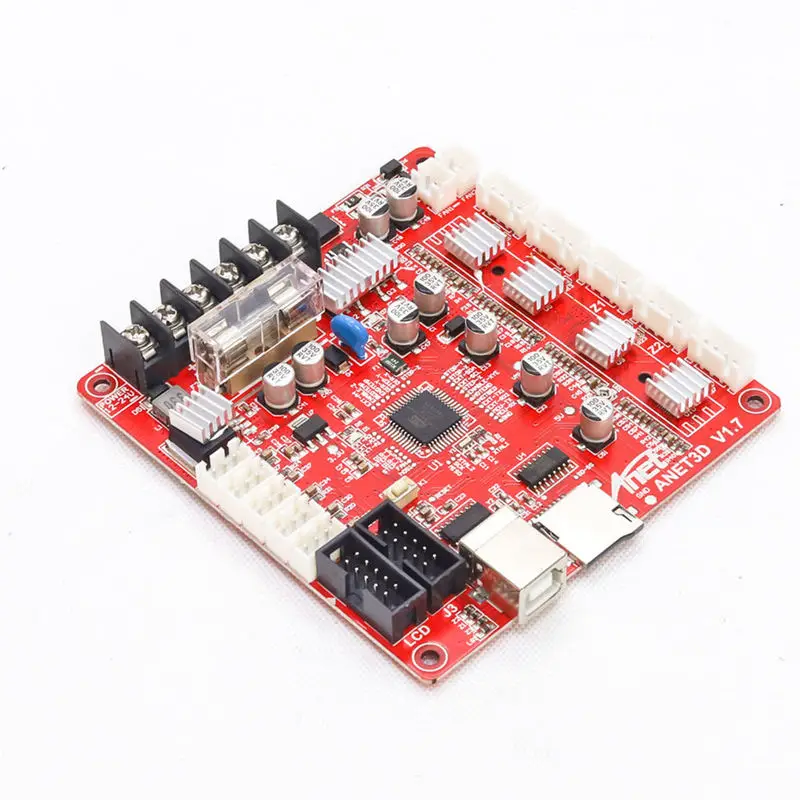 HOT-V1.7 плата управления материнская плата для Anet A8 Diy самостоятельная сборка 3D настольный принтер комплект