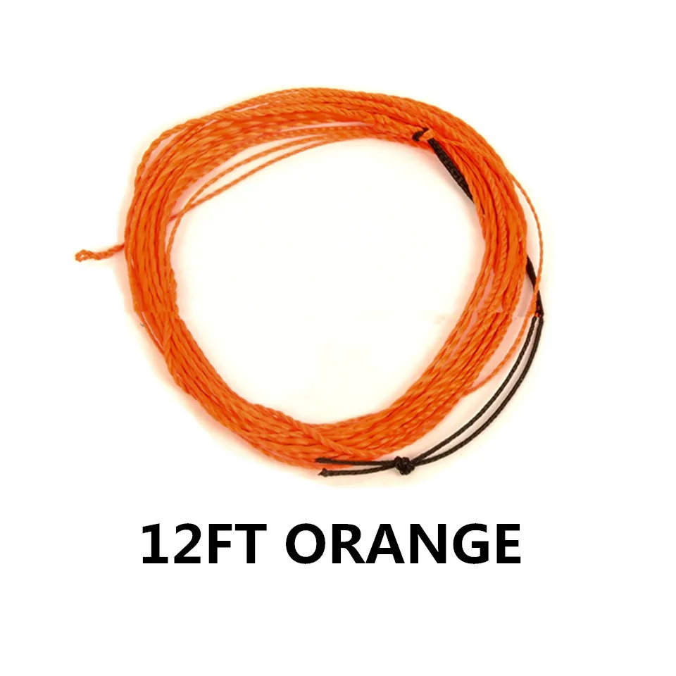 12FT ORANGE Maximumcatch 17LB 11 футов/12 футов/13 футов Тенкара нахлыстом леска 3,3 м/3,6 м/3,9 м плетеная леска - Цвет: 12FT ORANGE