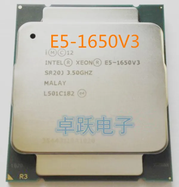 Оригинальный Φ v3 E5 1650v3 процессор CPU шестиядерный 3 5 ГГц 22 нм 140 Вт отдельные детали