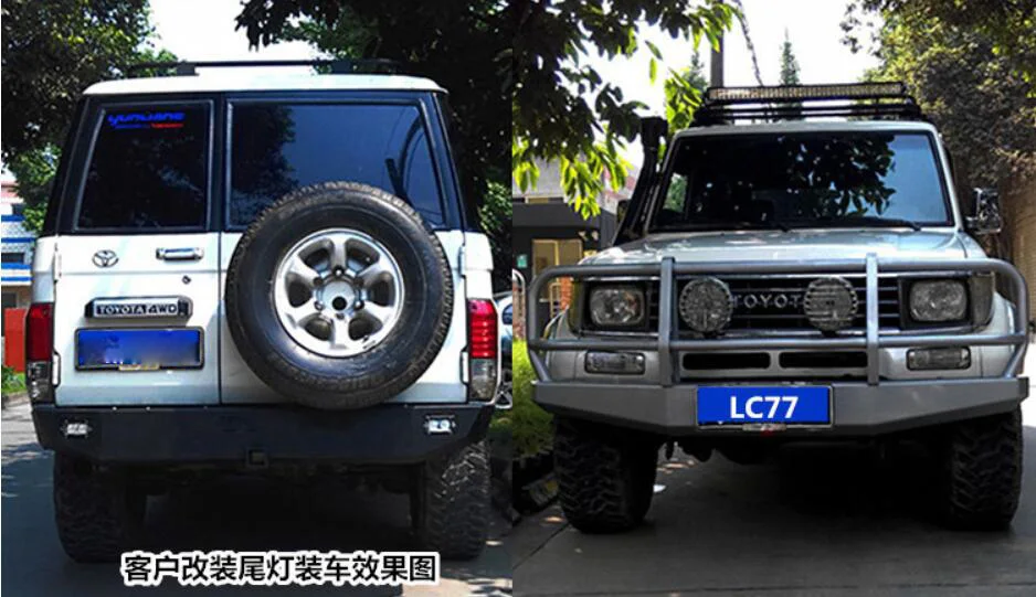 Cruiser Prado хвост светильник 1991 ~ 1996 LC70 FJ77/78/79/RJ77 Светодиодный 2007 2017 FZJ76 GRJ76 HZJ76 Прадо