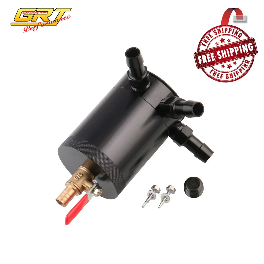 Бесплатная доставка Универсальный алюминиевый маслоотделитель OCC034 + OCC039 с 3