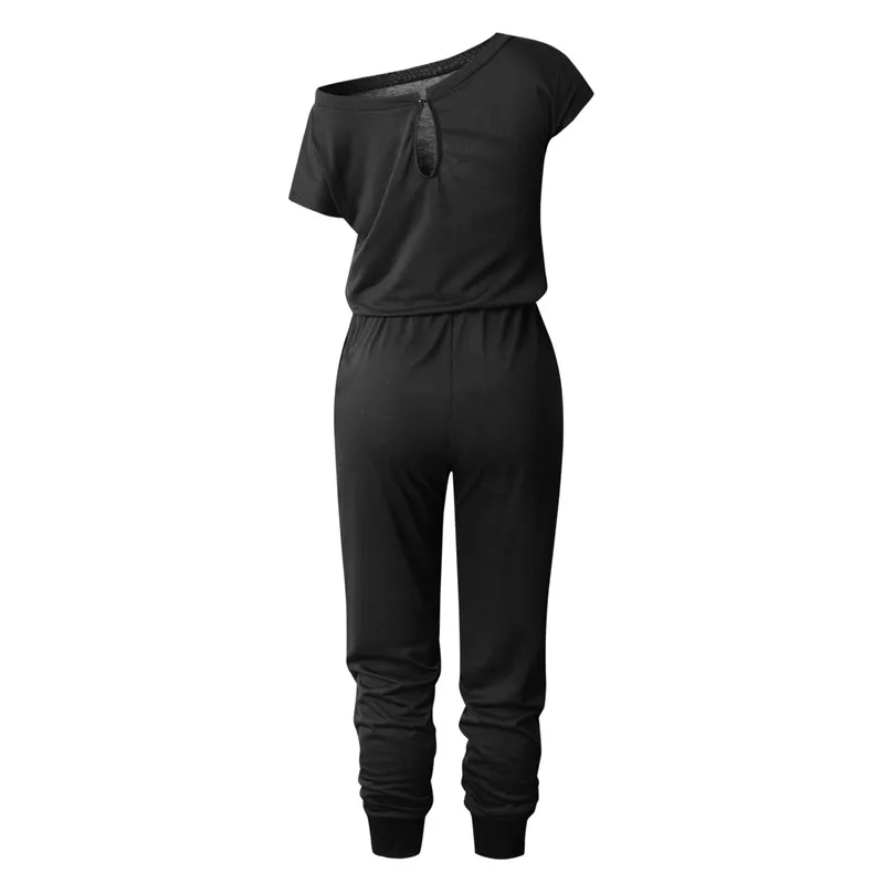 Yashangyi боди с открытыми плечами Комбинезоны для женщин Летняя туника комбинезоны