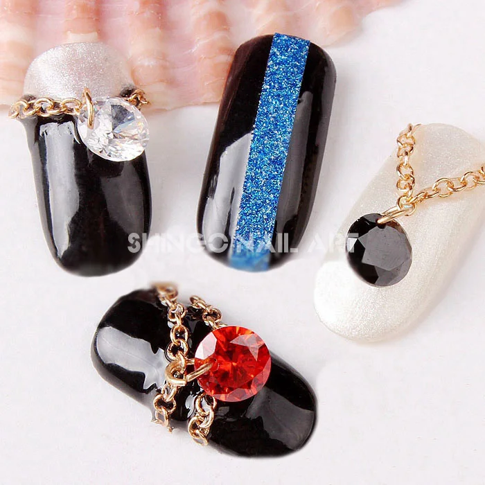 10 шт. украшения для ногтей Новое поступление высокоуровневая острая циркониевая