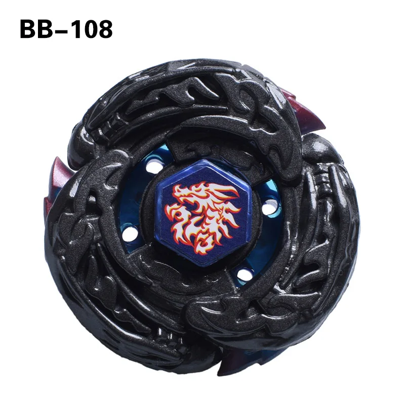 BB108 No box Spin Tops Burst Toys Fusion 4D Launcher спиннинг Топ Набор сплав боевой гироскоп детская игра подарок игрушки для детей# E - Цвет: BB108 No box