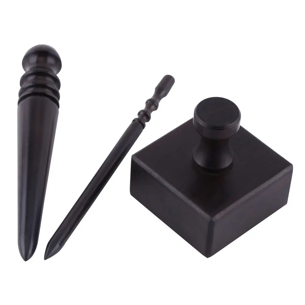 Горячее прочное полированное дерево кожаный край самодельный дождевик