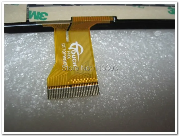 7-дюймовый емкостный сенсорный экран со стеклянным сменным экраном для