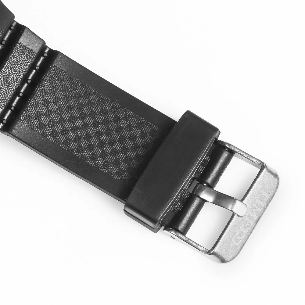 TIME100 мужские часы Многофункциональный Двойной Время Спортивные Часы Черный