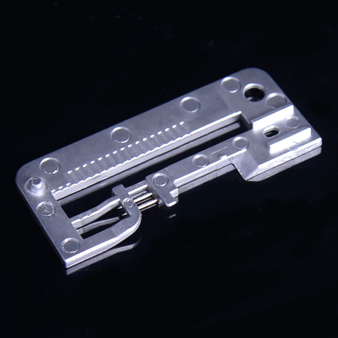Серебристая металлическая 4 нитевая швейная игла 1 шт. подходит для Brother Overlock Sergers