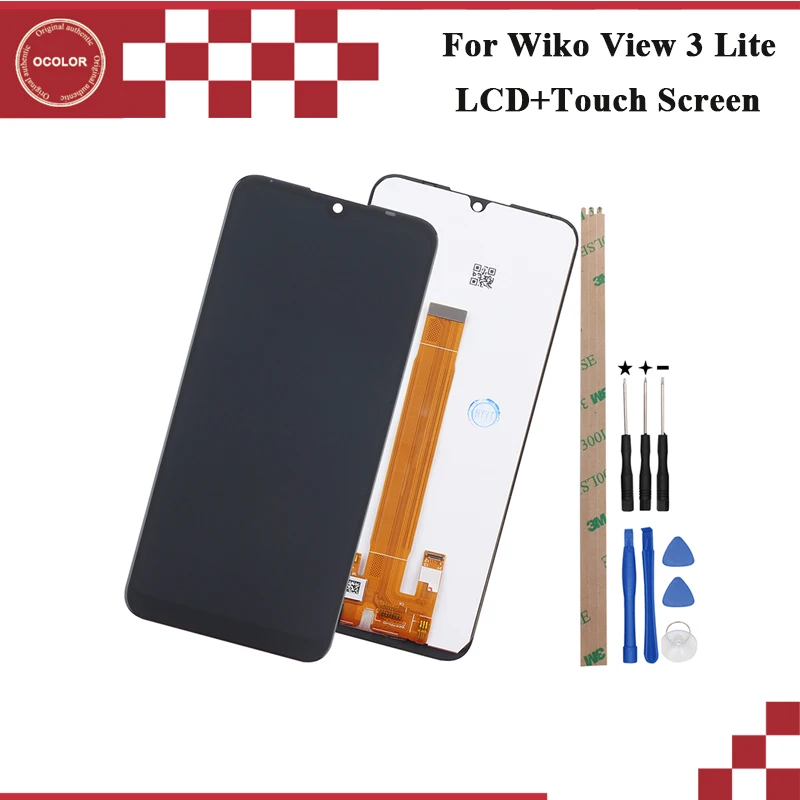 Ocolor для Wiko View 3 Lite ЖК дисплей и сенсорный экран 6 09 'протестированная сборка