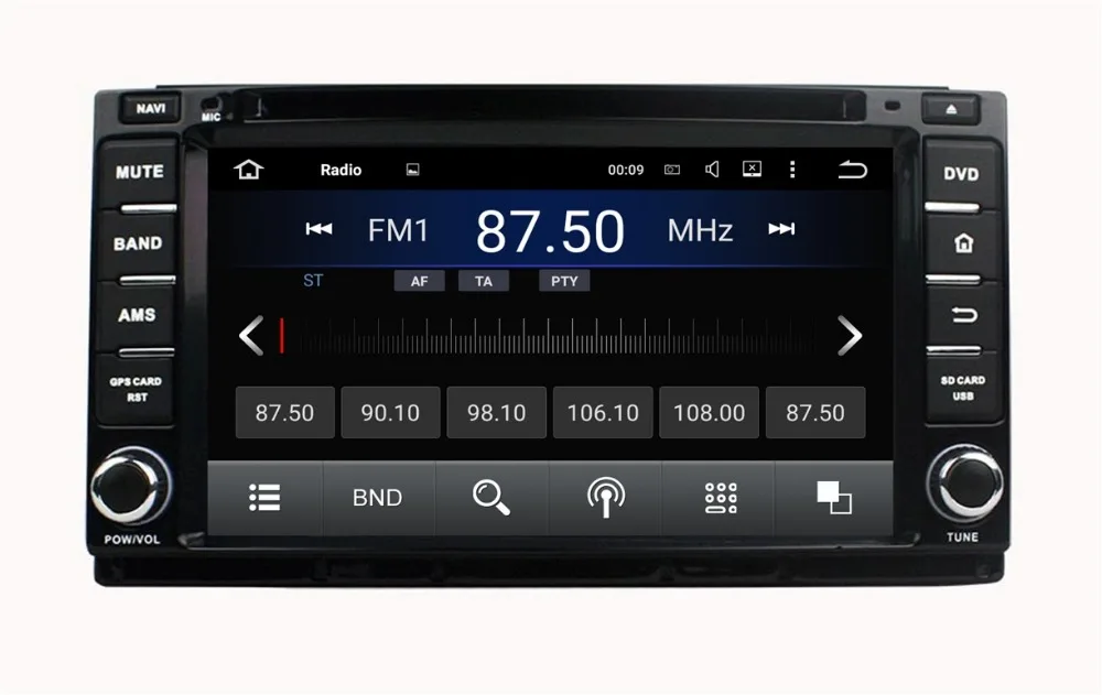 Quad Core Android 5.1.1 HD 2 din 7 &quotDvd-плеер автомобиля для Great Wall M4 С Радио GPS 3 Г WI-FI ПК Bluetooth IPOD TV