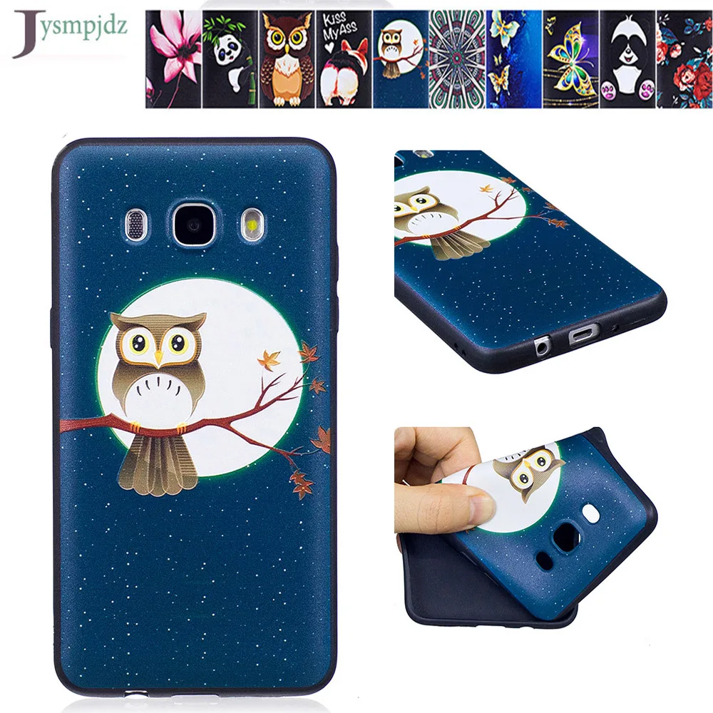 Мягкий силиконовый 3D чехол для Galaxy J510 Samsung J 5 J5 2016 J510FN телефона с рамкой из