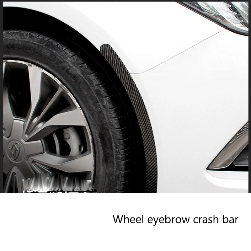Стикеры для автомобиля из углеродного волокна и резины Стайлинг защита порога