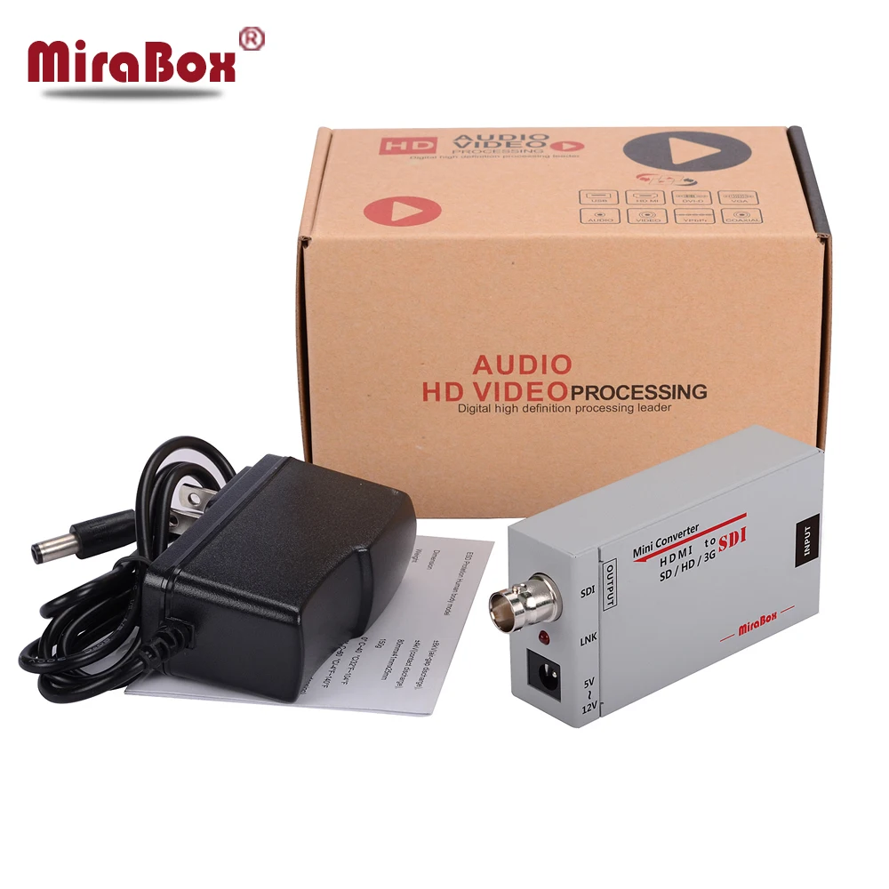 Мини 3G Hdmi в SDI видео конвертер оригинальная Заводская поддержка 1080p для камеры HDTV
